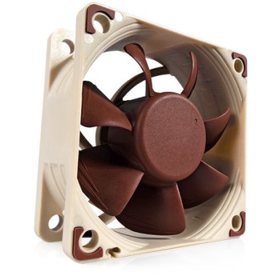 Кулер для корпуса Case Cooler Noctua NF-A6x25 5V (60x60x25mm, 3-pin, 17.19CFM, 19.3dBA, 3000RPM, Beige/Brown)