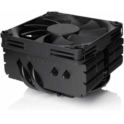 Кулер для процессора CPU Cooler Noctua NH-L9x65 chromax.black (95W, 4-pin PWM, 65mm, Al/Cu, 2x6mm, 1x92x92x14mm, 33.84CFM, 23.6dBA, 2500RPM, S: 1954/1851/1700/115X/1200/AM4/AM5, Black)