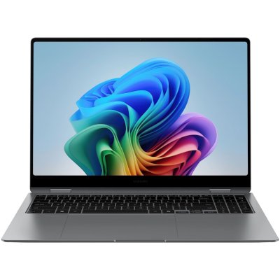 Ноутбук Samsung Galaxy Book 5 Pro 360 NP960 Core Ultra 5 226V 16Gb SSD512Gb Intel Arc 130V 16" AMOLED Touch 2.8K (2880x1800) Windows 11 Home grey WiFi BT Cam (NP960QHA-KG3IN)