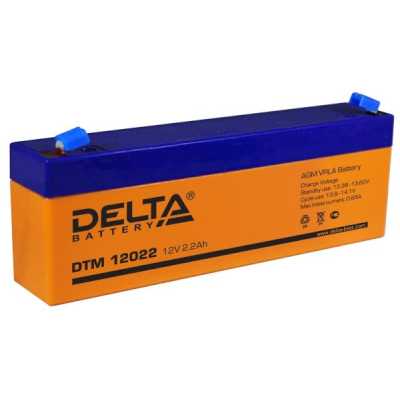 Батарея для ИБП Delta DTM 12022 (12V, 2.2Ah)