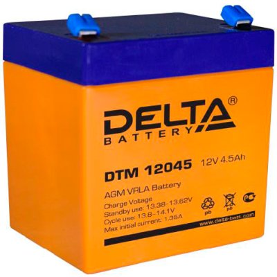 Батарея для ИБП Delta DTM 12045 (12V, 4.5Ah)