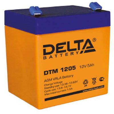 Батарея для ИБП Delta DTM 1205 (12V, 5Ah)