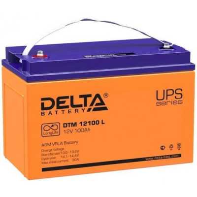 Батарея для ИБП Delta DTM 12100 L 12В 100А·ч