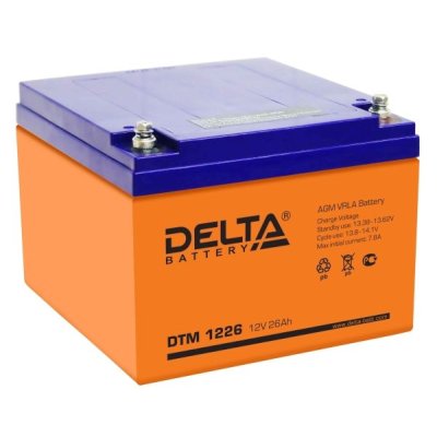 Батарея для ИБП Delta DTM 1226 (12V, 26Ah)