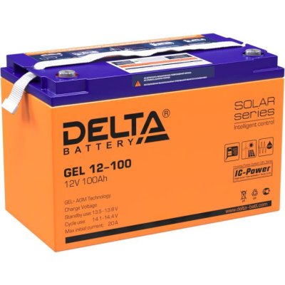 Батарея для ИБП Delta GEL 12-100 12В 100А·ч