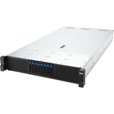 Серверная платформа ASUS RS720-E12-RS8G, 2U, 2x LGA 4710, 32x DDR5 6400, 8 x 2.5" hsb 8x SATA/SAS*/NVMe, 8x PCIe slots* + 2x OCP3.0*, 2x m.2 2280/2260, no LAN, 1+1 3200W