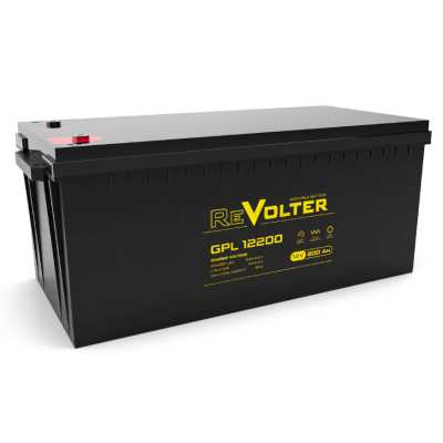 Аккумулятор 12В 200А.ч REVOLTER GPL 12200