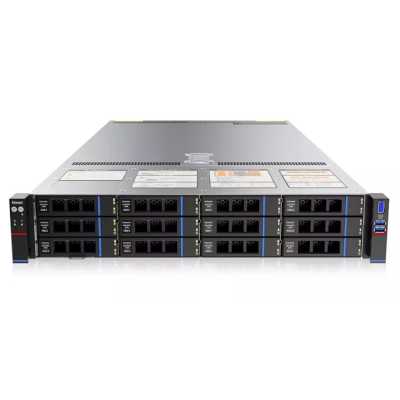 Серверная платформа Gooxi SL201-D12R-G4 2u 12bay server platform with direct bp,based on rapid sapphire 2xPCIe 5.0x16; 4xPCIe 5.0x8 4x 2.5" rear NVMe 2x CPU cooler 350W 1300W 1+1 EU power cables rail kits