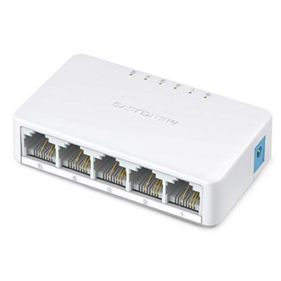 Коммутатор Mercusys MS105, 5×100 Мбит/с, неуправляемый