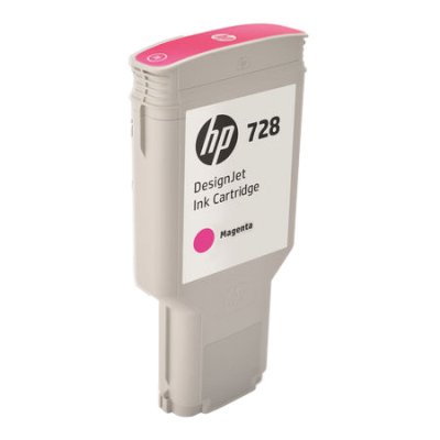 Картридж струйный HP 728 F9K16A пурпурный (300мл) для HP DJ T730/T830