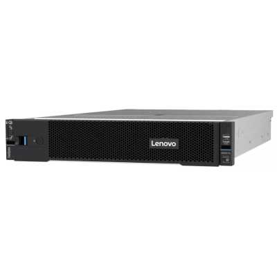 Серверная платформа с ЦПУ Lenovo ThinkSystem SR650 V3 1x Silver 4510 12C 150W 2.4G/1x32Gb 1Rx4/940-8i 4Gb/8x 2.5" SAS Open bay/3 (x16, x8, x8) Gen4/1x1100W Titanium