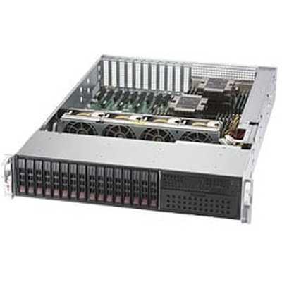 Серверная платформа Supermicro SuperServer 2U 2029P-TXRT noCPU(2) 2nd Gen/noDIMM(16) DDR4/16x2.5"SATA/SAS/AOC-S3008L-L8E/2x10Gb/SFT-OOB-LIC/2x1000W