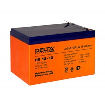 Батарея для ИБП Delta HR 12-12 (12V, 12Ah)