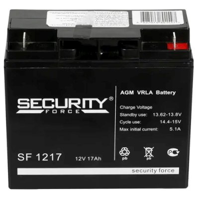 Батарея для ИБП Delta (Security Force) SF 1217 напряжение 12/17В