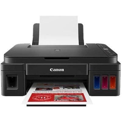 МФУ струйное Canon PIXMA G3410 (2315C009), A4, цветное, печ. 8.8 стр/мин (ч/б) 5 стр/мин (цвет), скан. до 19 стр/мин., 4800x1200 dpi (принтер) 1200х600 dpi (сканер), USB, Wi-Fi