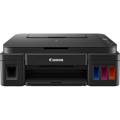 МФУ струйное Canon PIXMA G3416 (2315C052), А4, цветной, печ. 8.8 стр/мин. (ч/б) 5 стр/мин. (цвет), скан. до 3 стр/мин., 4800x1200 dpi (печать) 1200х600 dpi (скан.), USB, Wi-Fi