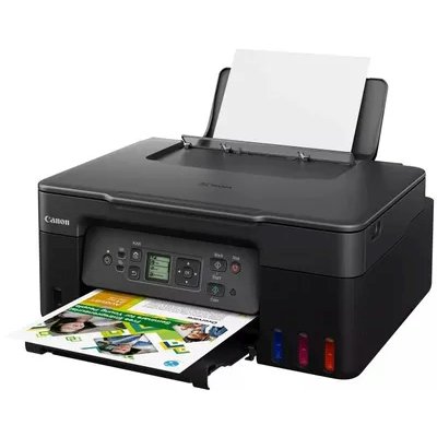 МФУ струйное Canon Pixma G3470 (5805C029AA), A4, цветной, печ. до 11/6 стр/мин. (ч/б/цв.), 4800 x 1200 dpi (печ.), 600x1200dpi (скан.), USB, Wi-Fi черный