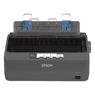 Принтер матричный Epson LX-350 (C11CC24031/C11CC24032), (А4, 357 cps (12 cpi), USB, LPT, COM)