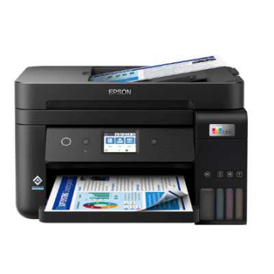 МФУ струйное Epson L6290, (C11CJ60505/C11CJ60405/C11CJ60507/C11CJ60408/C11CJ60406), А4, цветной, печ. до 15/8.5 стр/мин., 4800x1200 dpi (печ.), 1200 x 2400 dpi (скан.), Wi-Fi, Ethernet, USB