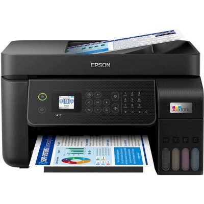 МФУ струйное Epson L5290 (C11CJ65512/C11CJ65508/C11CJ65407), A4, цветное, печ. до 33 стр/мин. (ч/б) до 15 стр/мин. (цвет), скан. до 12 стр/мин. (ч/б) 29 стр/мин. (цвет), 1440 x 5760 dpi (печать) 1200x2400dpi (скан.), USB, RJ-45, Wi-Fi