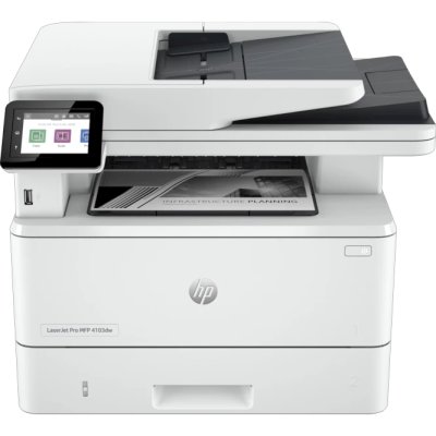 МФУ лазерное HP LaserJet Pro 4103dw (2Z627A), A4, ч/б, печ. до 40 стр/мин., скан. до 29 стр/мин. (ч/б) 20 стр/мин. (цвет), 1200 x 1200 dpi, USB, RJ-45, Wi-Fi, Air Print, Mopria