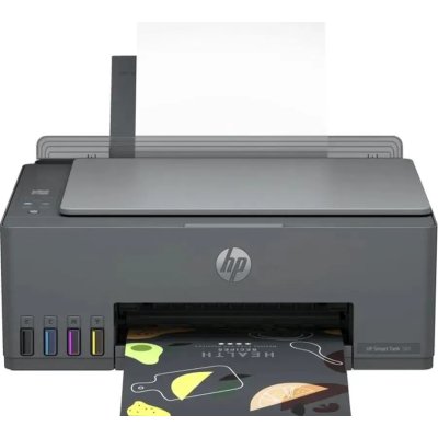 МФУ струйное HP Smart Tank 581 AiO (4A8D4A), A4, цветной, печ. до 22 стр/мин. (ч/б) до 16 стр/мин. (цвет), 1200 x 1200 dpi, USB, Wi-Fi, Air Print, Mopria