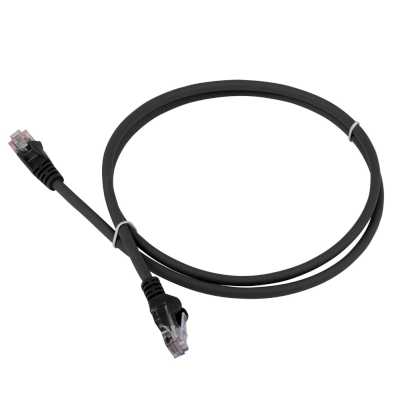Патч-корд LANMASTER LSZH UTP кат.6, 7.0 м, черный