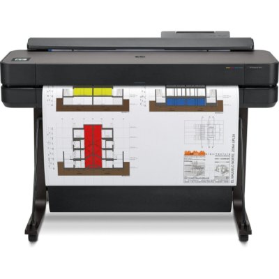 Плоттер струйный HP Designjet T650 (5HB10A), A0, 36", цветной, 914 мм, 2400x1200 dpi, USB, Gigabit Ethernet, WiFi