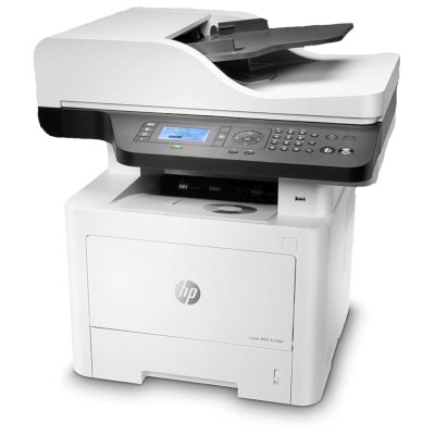 МФУ лазерное HP Laser MFP 432fdn (7UQ76A), А4, ч/б, печ. 40 стр/мин., скан. до 24 стр/мин. (ч/б) 12 стр/мин. (цвет), 1200 x 1200 dpi, Ethernet (RJ-45), USB