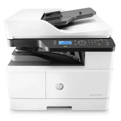 МФУ лазерное HP LaserJet MFP M443nda (8AF72A), A3, ч/б, печ. до 25 стр/мин. (А4) до 13 стр/мин. (А3), скан. до 21 стр/мин., 1200 x 1200 dpi (печать) 600x600dpi (скан.), USB, RJ-45