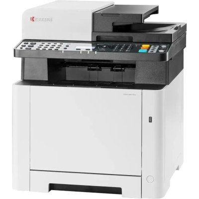 МФУ лазерное Kyocera Ecosys MA2100cfx (110C0B3NL0), A4, цветной, печ. до 21 стр/мин., скан. до 30 стр/мин. (ч/б) 23 стр/мин. (цвет), 1200 x 1200 dpi (печать) 600x600 dpi (скан.), USB, RJ-45, Air Print, Mopria (замена M5521cdn)