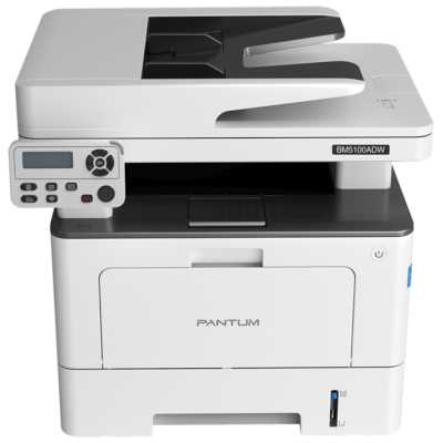 МФУ лазерное Pantum BM5100ADW, A4, ч/б, печ. до 40 стр/мин., скан. до 24 стр/мин., 1200x1200dpi, USB, RJ-45, Wi-Fi, проектная модель