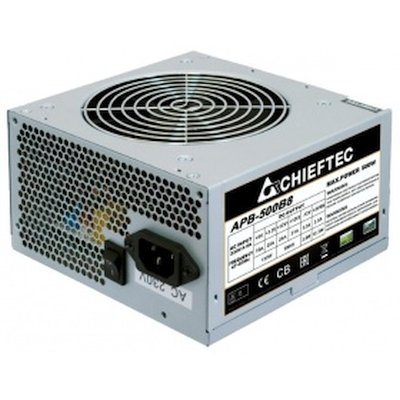 Блок питания Chieftec APB-500B8, 500Вт, 80 PLUS, 120мм, серый
