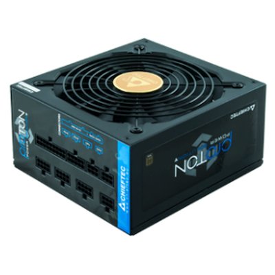 Блок питания Chieftec BDF-1000C, 1000Вт, 80 PLUS Bronze, 140мм, модульный, черный