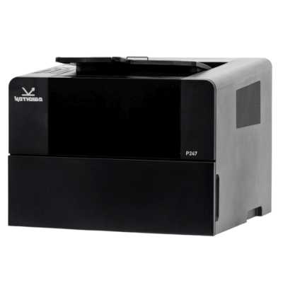 Принтер лазерный Катюша P247ep-pp, 47 стр/мин А4 Ч/Б, 1200 dpi. Ethernet, USB,USB-host, Wi-Fi. 2,2" РЕЕСТР