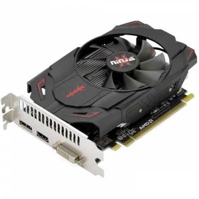 Видеокарта Ninja Radeon RX 550 (512SP) 2GB GDDR5 , 128bit, DVI, HDMI, DP, RTL (AKRX55025F)