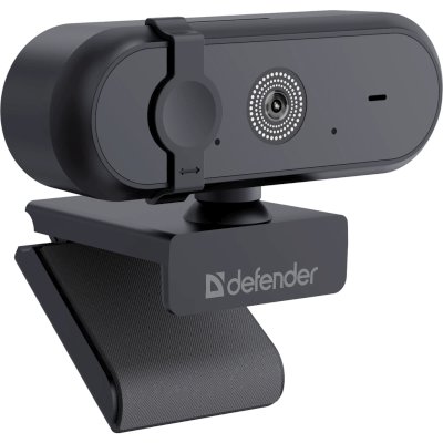 Веб-камера Defender G-lens 2788 UHD 3840x2160, 30 кадр/с, USB, шторка приватности, крепление на мониторе
