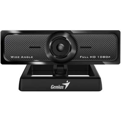 Веб-камера Genius WideCam F100 V2 1920x1080, 30 кадр/с, USB Type-A, микрофон, универсальное крепление