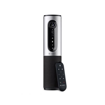 Веб-камера Logitech ConferenceCam Connect 1920x1080, 30 кадр/с, USB, микрофон (2 шт, шумоподавление), автофокус, автоосвещение, серебристый