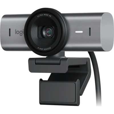 Веб-камера Logitech MX Brio 705 3840x2160, 30 кадр/с, USB Type-C, микрофон (2 шт, шумоподавление), автофокус, HDR, крепление на мониторе, графитовый