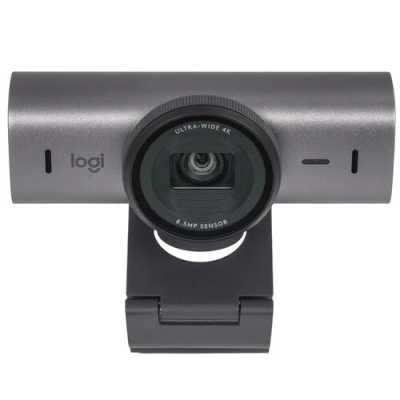 Веб-камера Logitech MX Brio черный 8.5Mpix (3840x2160) USB3.0 с микрофоном (960-001549)