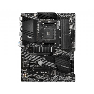 Материнская плата MSI B550-A PRO, AM4, AMD B550, 4xDDR4, 6xSATA, 2xM.2, 1xPCI-E 4.0 x16, 1xPCI-E 3.0 x16, 2xPCI-E x1, 1xHDMI, 1xDP, 1x 1Gb LAN, 4xUSB-A 2.0, 2xUSB-A 3.2 Gen 1, 1xUSB-A 3.2 Gen 2, 1xUSB-C 3.2 Gen 2, 6x3.5 мм, 7.1, ATX