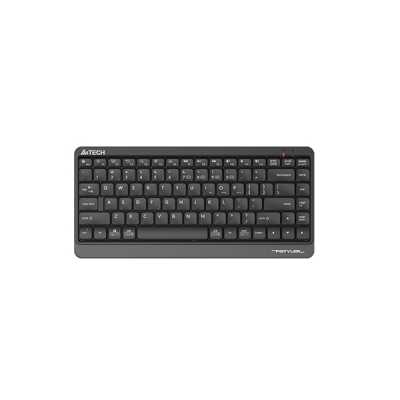 Клавиатура беспроводная A4Tech Fstyler FBK11, USB, Bluetooth/Радиоканал, черный/серый