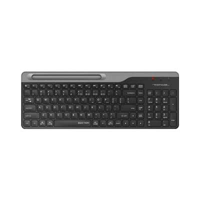 Клавиатура беспроводная A4Tech Fstyler FBK25, USB, Bluetooth/Радиоканал, черный/серый