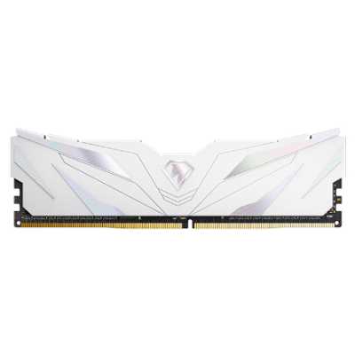 Оперативная память NETAC, DDR4, 8GB (1x8GB), 3600MHz, CL18, DIMM, с радиатором, белый