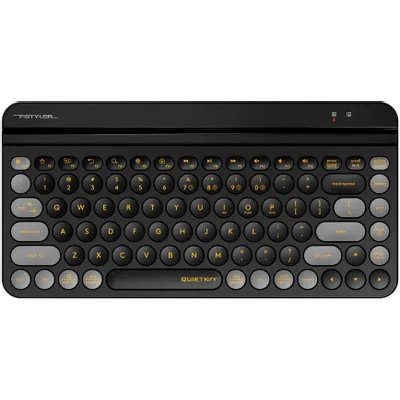 Клавиатура беспроводная A4Tech Fstyler FBK30 черный/серый USB BT/Radio slim Multimedia