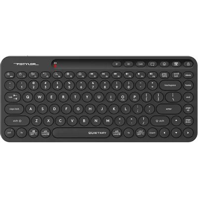 Клавиатура беспроводная A4Tech Fstyler FBK36C AS, USB, Bluetooth/Радиоканал, черный