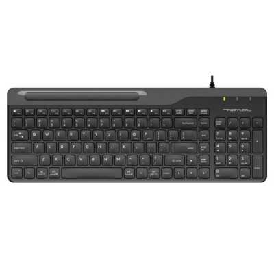 Клавиатура проводная A4Tech Fstyler FK25, USB, черный/серый