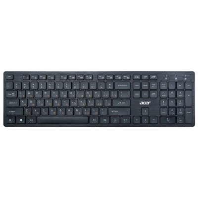 Клавиатура проводная Acer OKW122, USB, черный