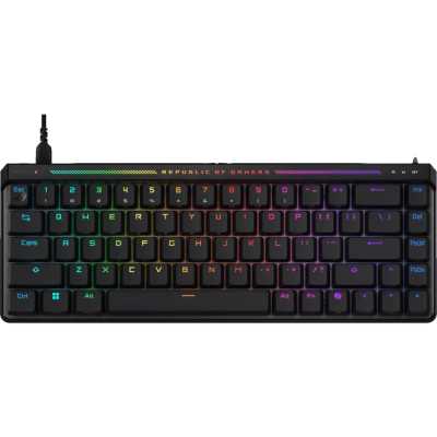 Клавиатура ASUS ROG Falchion Ace HFX проводная, USB Type-C, чёрный